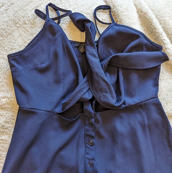 Spaghetti strap mini dress - Picture 2 of 5